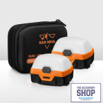 Camp Light X2 Dual Colour LED Lantern With Inbuilt Lithium Battery- San Hima