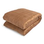 Cognac Velvet Quilt
