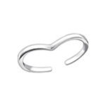 C1103-C20685 - 925 Sterling Silver TOE RING Adjustable Size