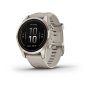 Garmin Epix Pro Gen 2 42MM Sapphire - Soft Gold Stainless Steel With Light Sand Band