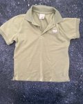 Future Hero Green Collared Triceratops Shirt 6 7Y