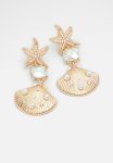 Seashelle Earrings - Gold