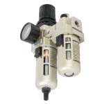 AirCraft Filter Regulator Lubricator 1 4" Bsp With Auto Drain HEC3010-02D