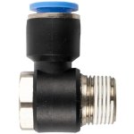 AirCraft Swivel Elbow Pu 10MM X 3 8" M