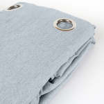 Bergen Eyelet Unlined Curtain - Ocean - 270 X 223CM