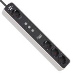 Brennenstuhl Connect Ecolor Wifi Extension Lead 4-WAY 1.5M 1153240626
