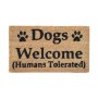 Matnifique Coir Design Doormat - Dogs Welcome 700 X 400 X 14MM