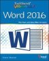 Teach Yourself Visually Word 2016   Paperback