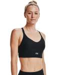 Women's Ua Infinity Mid Rib Sports Bra - Black XL