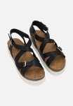 Madison Jafit Espadrille Sandal - Black