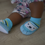 Snug On Moccasins Blue Bear 6-12 Months