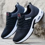 Breathable And Comfy Men's Sneakers Non Slip Durable Running Shoes For All Seasons