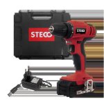 Steco 20V Cless Driver Drill Kit 0.5A Ch 02AH Ba