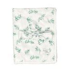 Babes & Kids Baby Swaddle Blanket And Headband Set - Sage Leaf