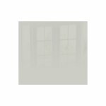 Parrot Papyrus White Hob Splashback Glass - 598MM X 650MM