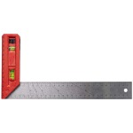 Craf Try Square 300MM X 150MM With Level & Plumb Vial