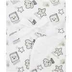 Made 4 Baby Unisex Monochrome Sherpa Blanket