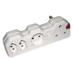 Bulk Pack 2 X 1X Schuko Adaptor - 1 X 16 Amp - 2 X 5 Amp