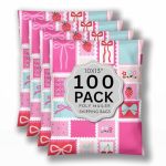 Picksie Mailers- Poly Mailer Shipping Bags 14.5X19 Boutique Envelope 100 Pack Supplies Shipping For Clothes Bulk Mailers Cute St