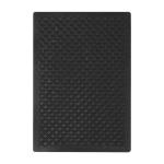 Motoquip Rear Rubber Car Mat Black