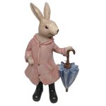 Rabbit With Umbrella 34CM