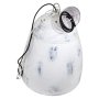 Ceiling Pendant Light With Chain White Iron 207CM