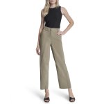 High-waisted Trousers -light Fatigue