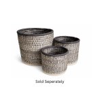 Brown Woven Planter Basket