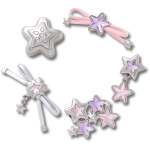 Stars And Bows Jibbitz - Multi Osfa