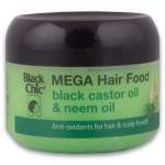 Black Chic Mega Hair Food 125ML - Black Castor Oil & Neem Oil