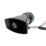 100W Electric 7 Sound Car Siren With Warnings And Microphone
