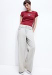 Ribbed T-Shirt - Burgundy venice
