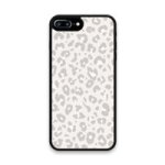 Custom Printed Tpu Cases - Apple Iphone 7 Plus Apple Iphone 8 Plus & 39 Grey Leopard Print& 39 By