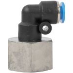 Aircraft - Pu Hose Fitting Elbow 6MM-1 2 F - 2 Pack