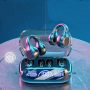 Rvkxad Wireless Ear Clip Skeleton Conduction Headphones Wireless Earbuds Bluetooth 5.3 Waterproofs Open Ear Headphones Bluetooth Headset Apply For Ru