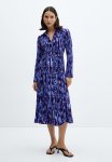 Dress THEA6 - Medium Blue