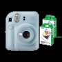 Fujifilm Instax MINI 12 Pastel Blue Instant Film Camera Combo 1
