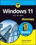 Windows 11 All-in-one For Dummies   Paperback