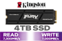 Kingston Fury Renegade 4TB Nvme SSD