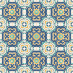 Cortes Tile Wallpaper