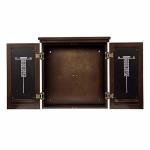 American Legend Traditional Dartboard Cabinet Brown