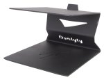 345 Mild Steel Desktop Monitor Stand Pair Black