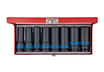 Socket Set 1 2" Deep Impact 12-23MM 6PT 8PC