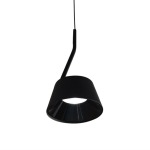 Lotus LED Dimmable Pendant Light Black