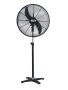 Fan Pedestal Black 61CM Industrial 3 Speed Tempadair