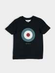 Kids Target Tee - Black - Black 11-12 Years