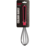 Black & Red Silicone Whisk