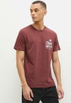 Levi's Graphic Crewneck Tee - Western Htg Logo Lc Back Red Mahogany
