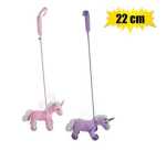 Plush Unicorn W leash Peyton 22CM