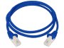 Linkbasic 1 Meter Utp CAT5E Flylead Blue